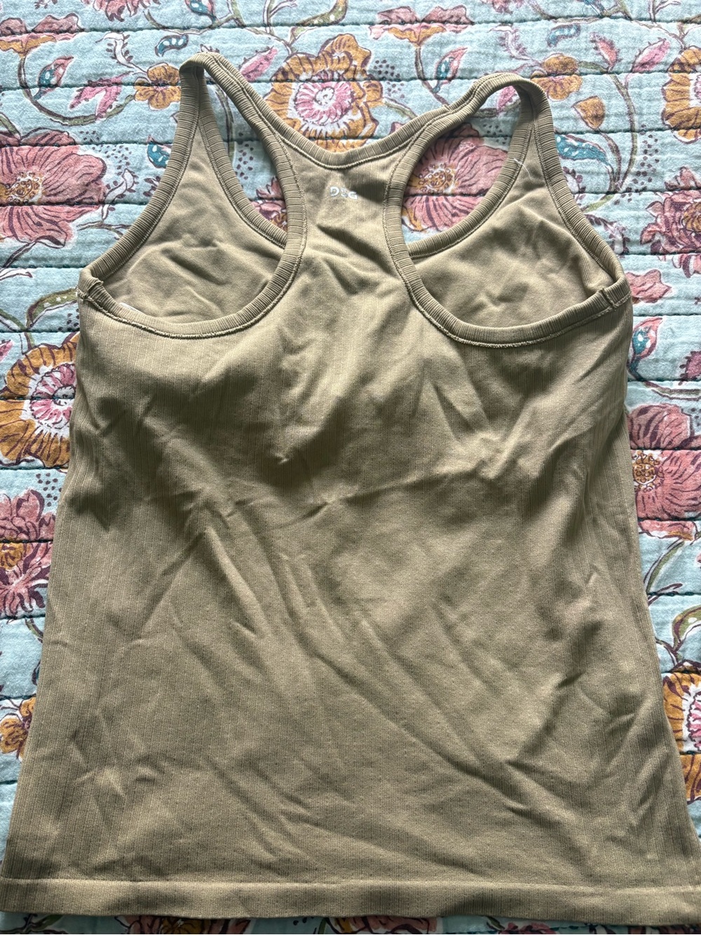 DSG Olive Racerback Tank Top - Picture 6 of 6